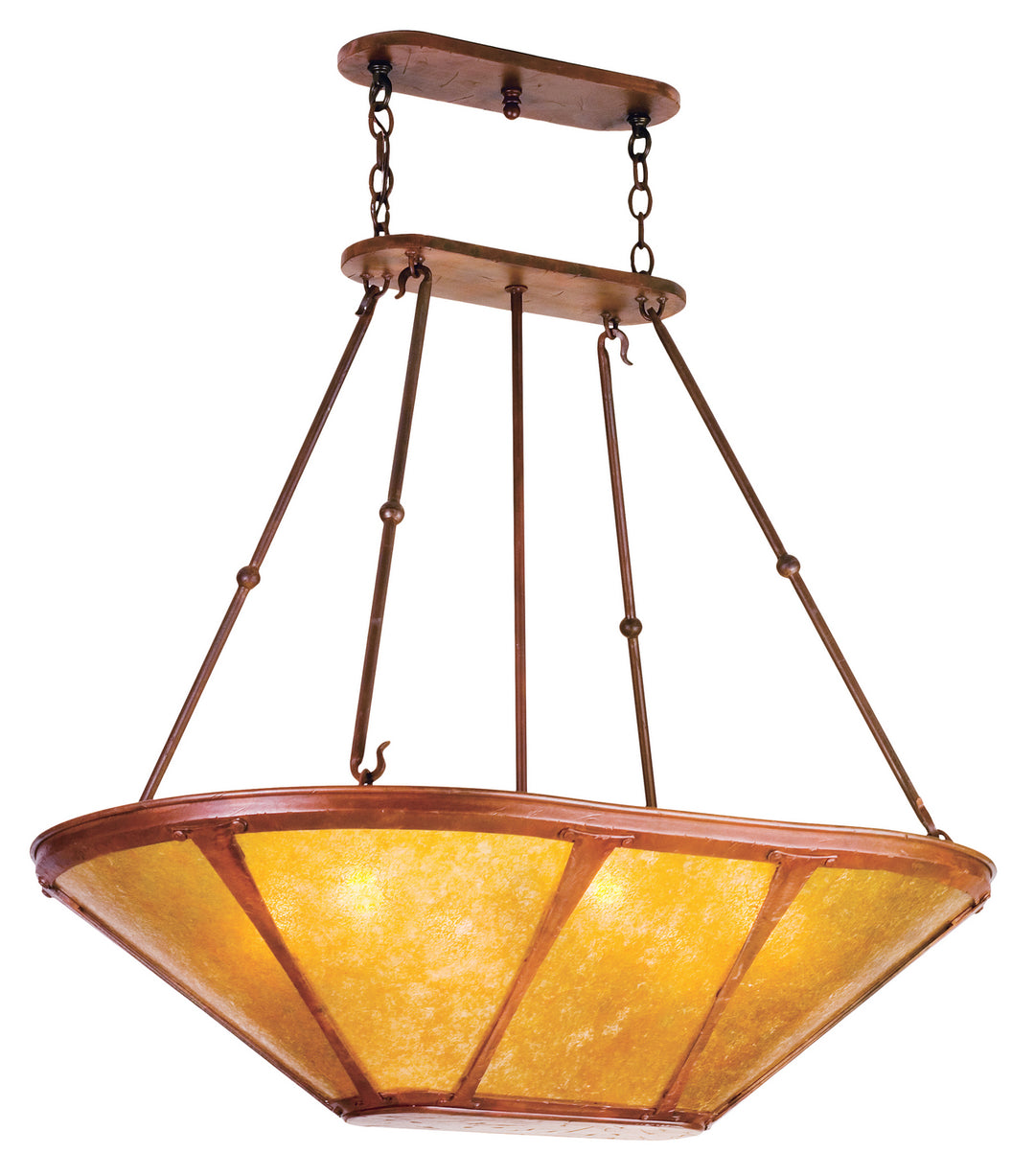 Meyda Tiffany Sutter 98383 Pendant Light - Rust