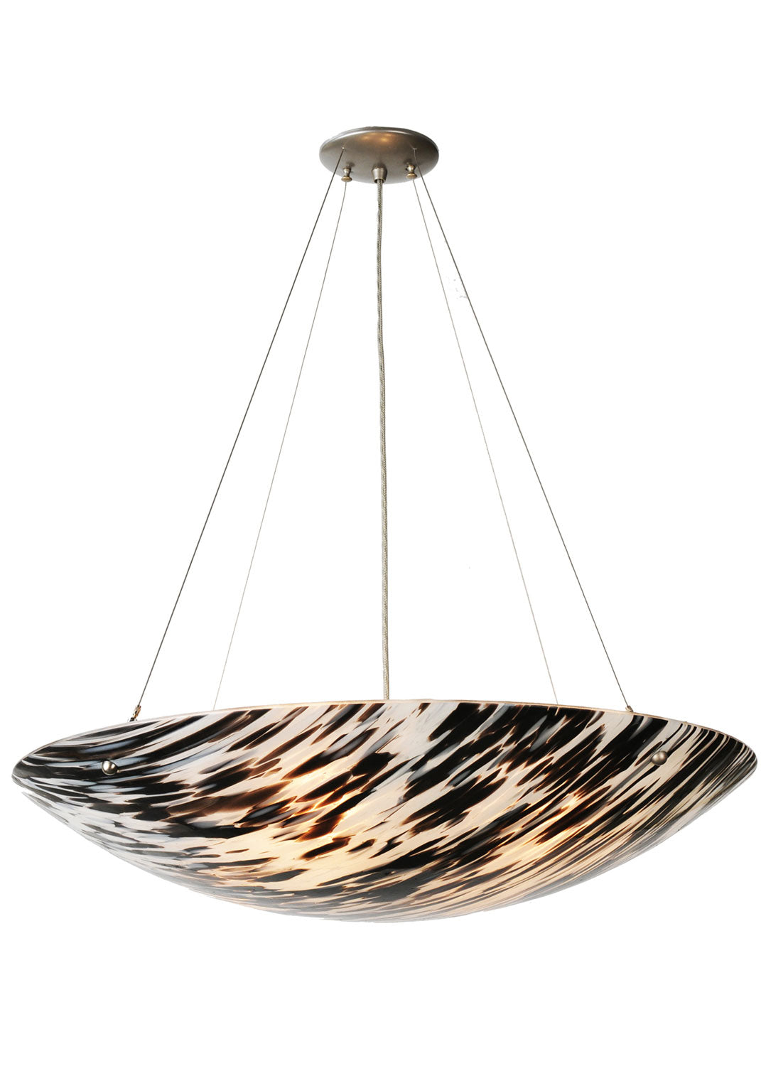 Meyda Tiffany La Perla Nera 98799 Pendant Light - Nickel