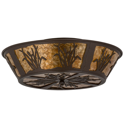 Meyda Tiffany Reeds & Cattails 26219 Ceiling Light - Cafe-Noir