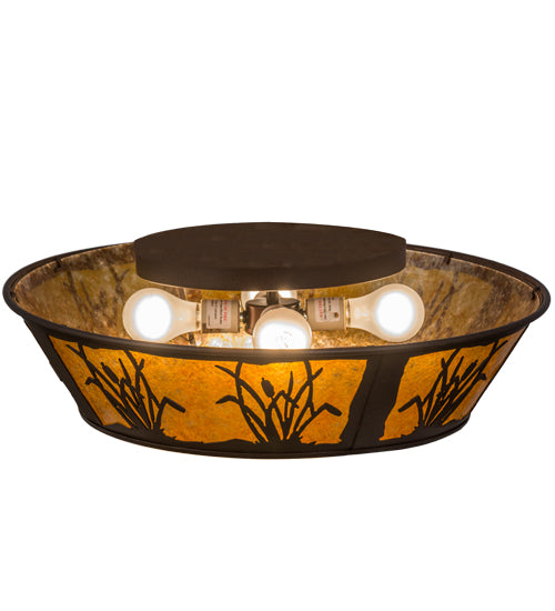 Meyda Tiffany Reeds & Cattails 26219 Ceiling Light - Cafe-Noir