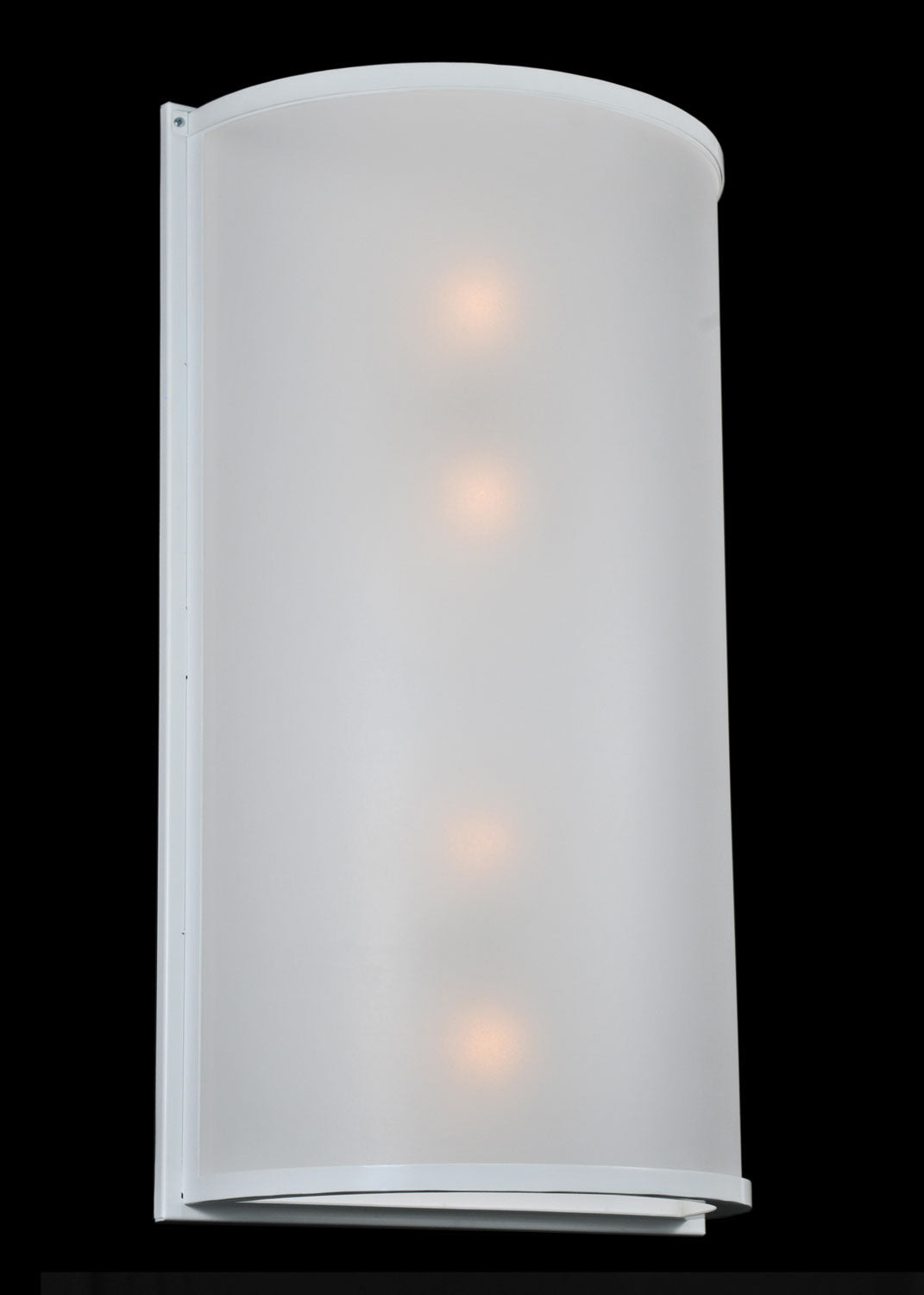 Meyda Tiffany Cilindro 98864 Wall Light - White/Frosted Acrylic