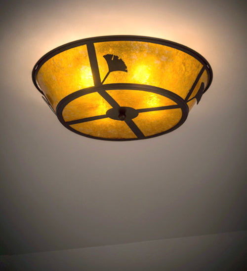 Meyda Tiffany Ginkgo 26221 Ceiling Light - Cafe-Noir