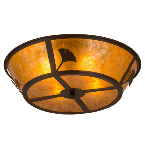 Meyda Tiffany Ginkgo 26221 Ceiling Light - Cafe-Noir