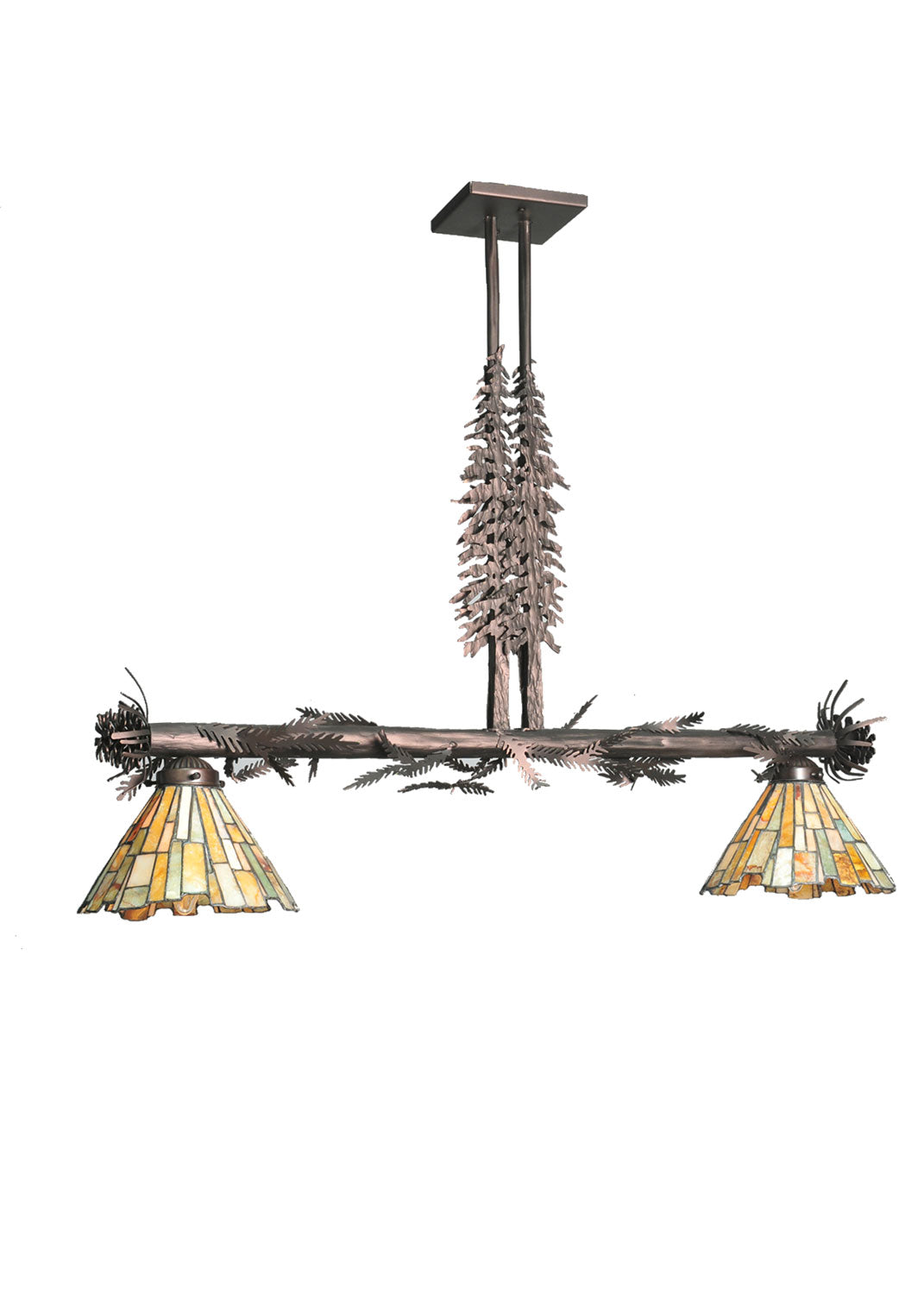 Meyda Tiffany Delta 99008 Pendant Light - Mahogany Bronze