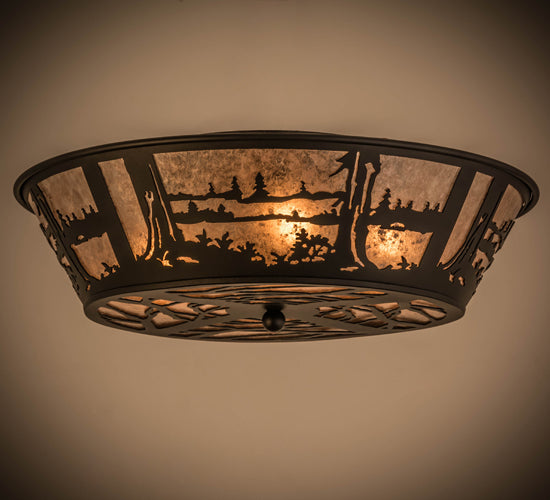 Meyda Tiffany Quiet Pond 26223 Ceiling Light - Antique