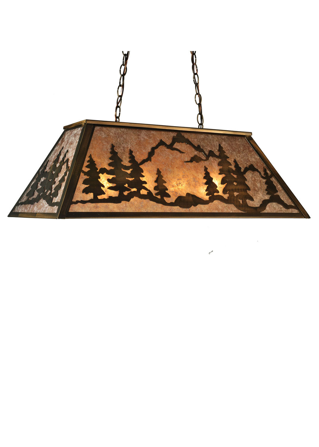 Meyda Tiffany Mountain Range 99025 Pendant Light - Antique Copper