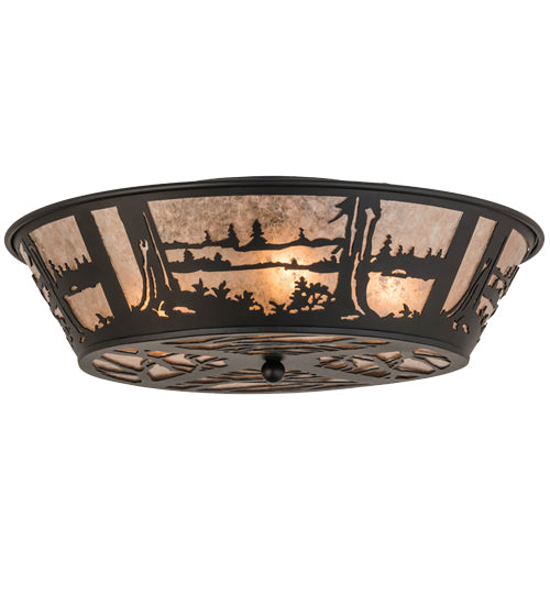 Meyda Tiffany Quiet Pond 26223 Ceiling Light - Antique