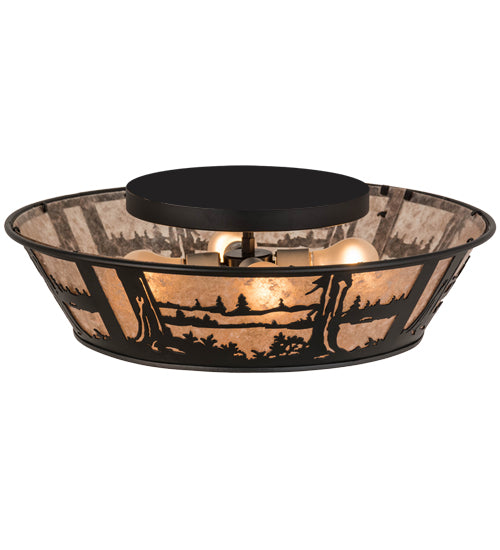 Meyda Tiffany Quiet Pond 26223 Ceiling Light - Antique
