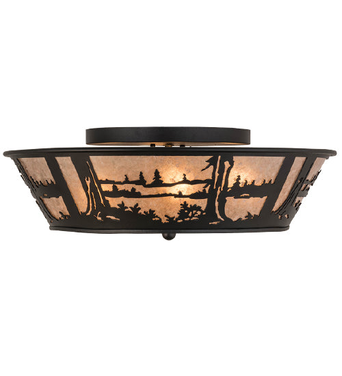 Meyda Tiffany Quiet Pond 26223 Ceiling Light - Antique