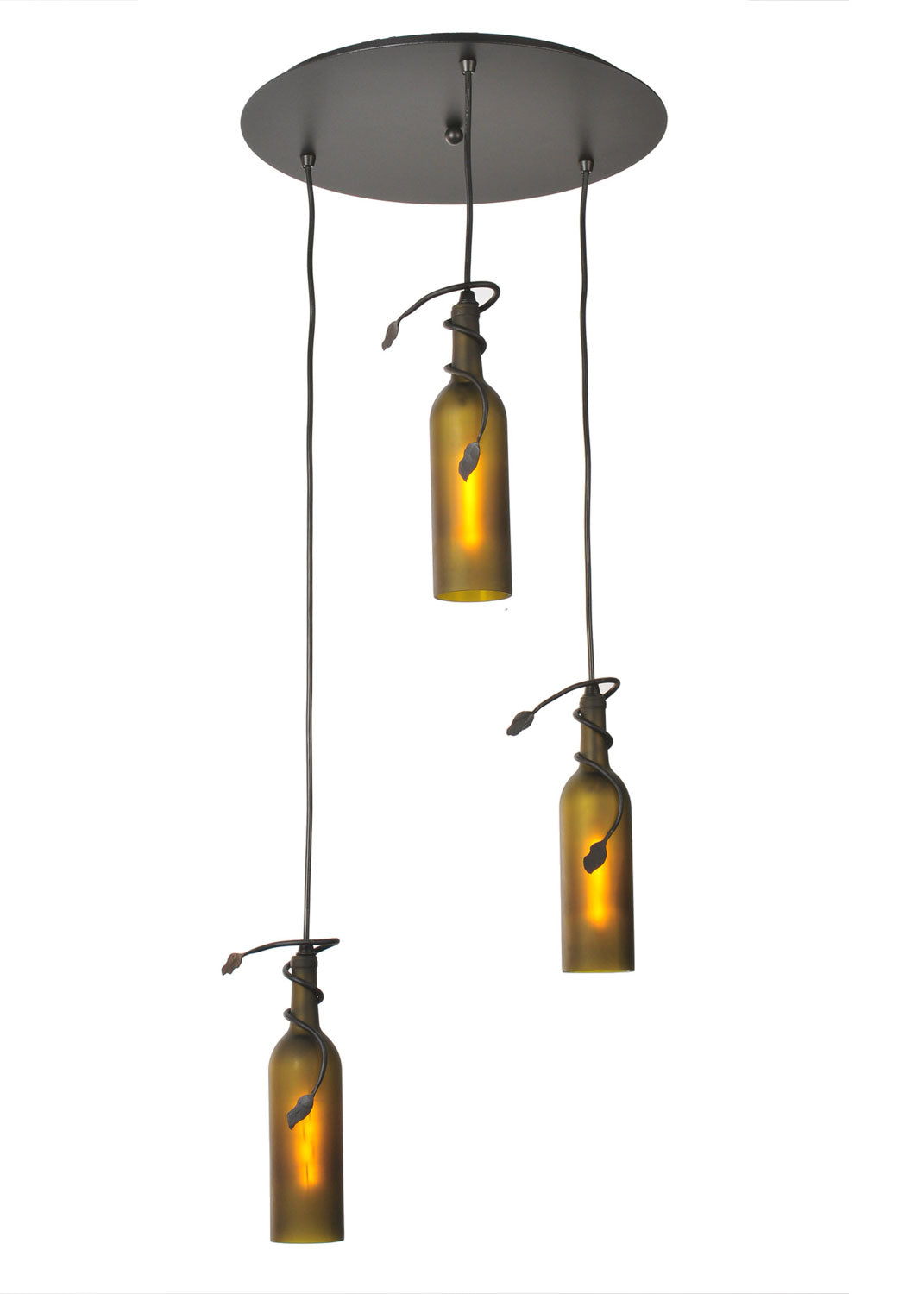 Meyda Tiffany Tuscan Vineyard 99437 Pendant Light - Black