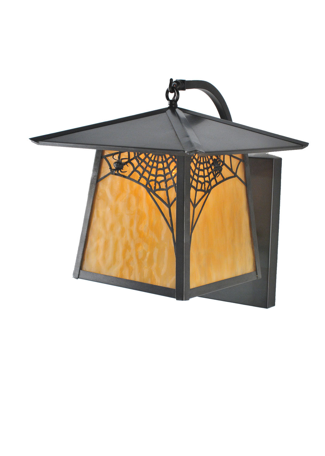 Meyda Tiffany Lighting 99459 Stillwater One Light Wall Sconce Outdoor Bronze / Dark