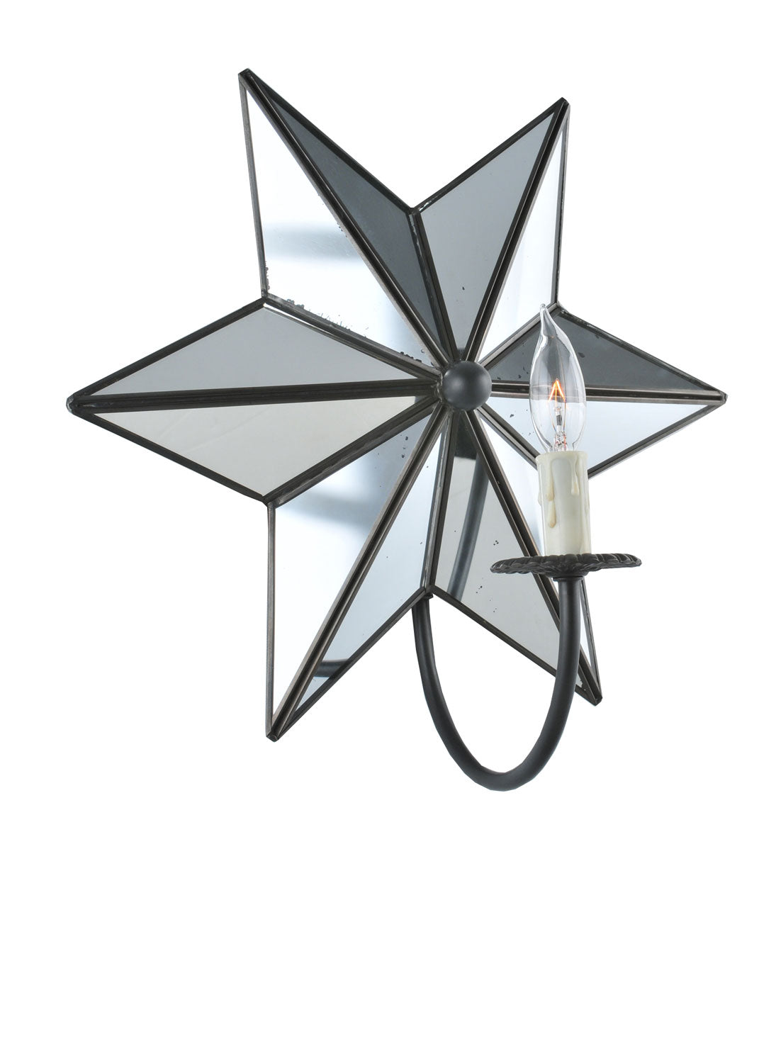 Meyda Tiffany Mirrored Star 99585 Wall Light - Antique