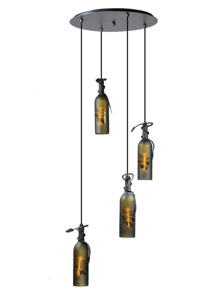 Meyda Tiffany Tuscan Vineyard 99824 Pendant Light - Pewter