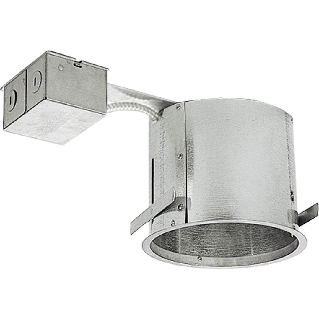 Progress Lighting P186-TG Recessed - Housing 6" Incandescent Shallow Remodel Ic And Non Ic Housing Recessed Light Pewter, Nickel, Silver