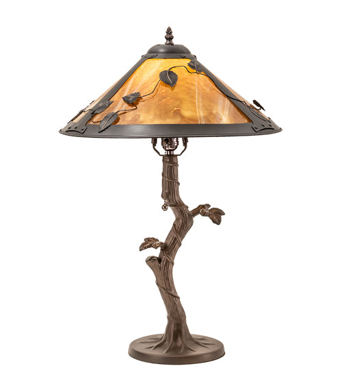 Meyda Tiffany Lighting 26296 Mission One Light Table Lamp Lamp Bronze / Dark