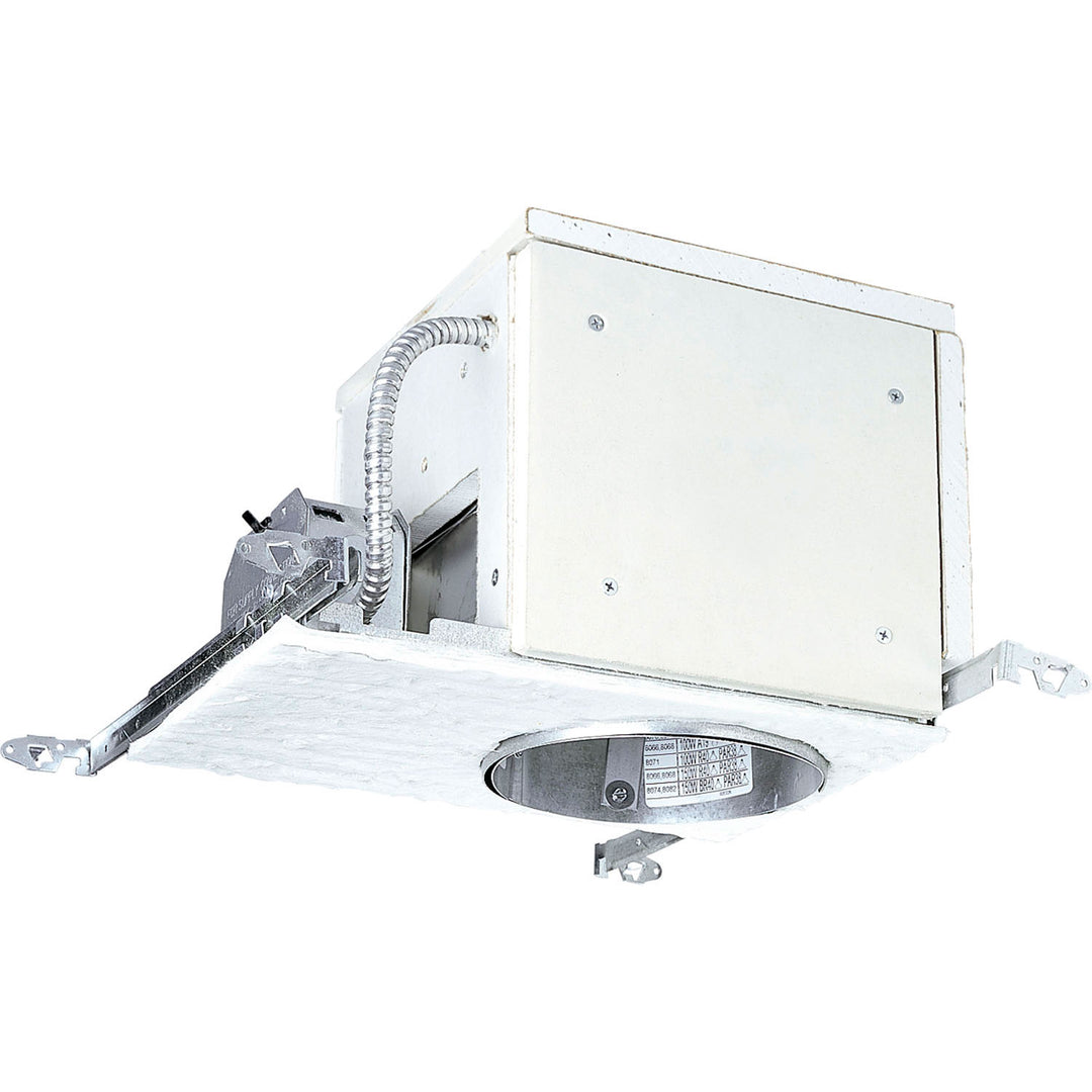 Progress Lighting P821-FBFC Recessed - Housing 6" Incandescent Firebox Air-Tight Housing Recessed Light Pewter, Nickel, Silver