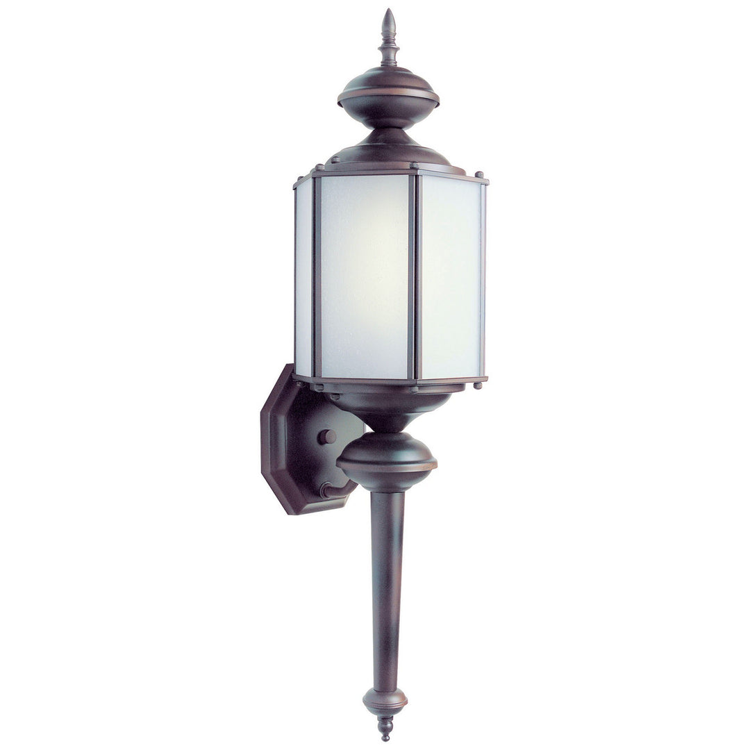 Forte Lighting 10021-01-32 Exterior Antique Bronze One Light Outdoor Lantern Outdoor Bronze / Dark