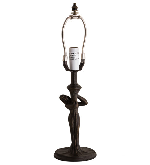 Meyda Tiffany Lighting 26488 Tiffany Rosebush One Light Mini Lamp Lamp Bronze / Dark