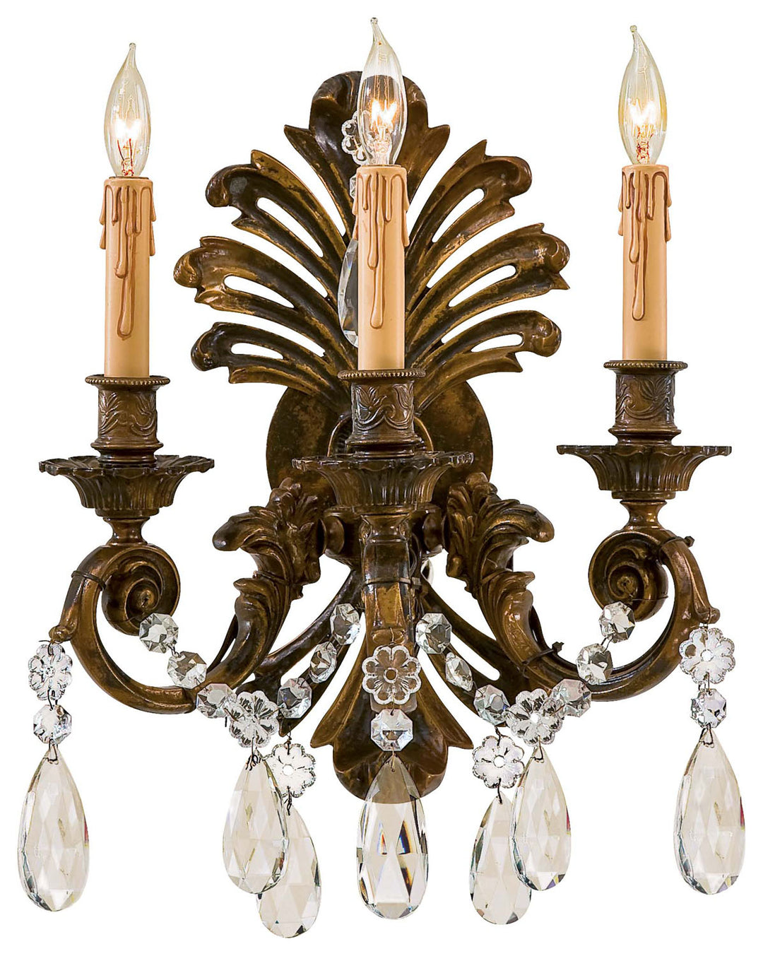 Metropolitan Metropolitan N952013 Wall Light - Stained Gold