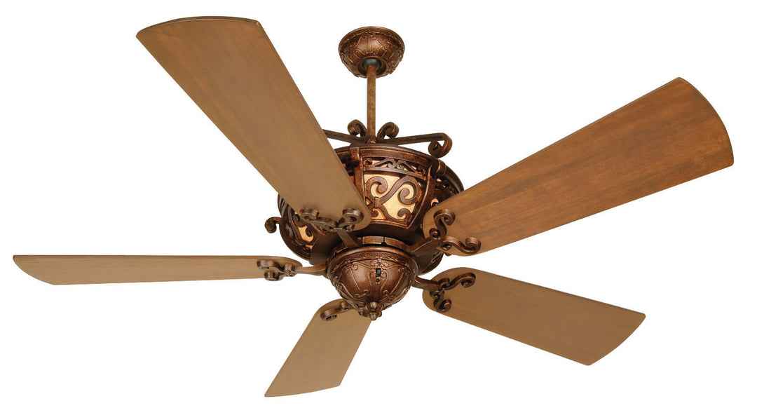 Craftmade Toscana K10260 Ceiling Fan 54 - Peruvian Bronze, Teak/