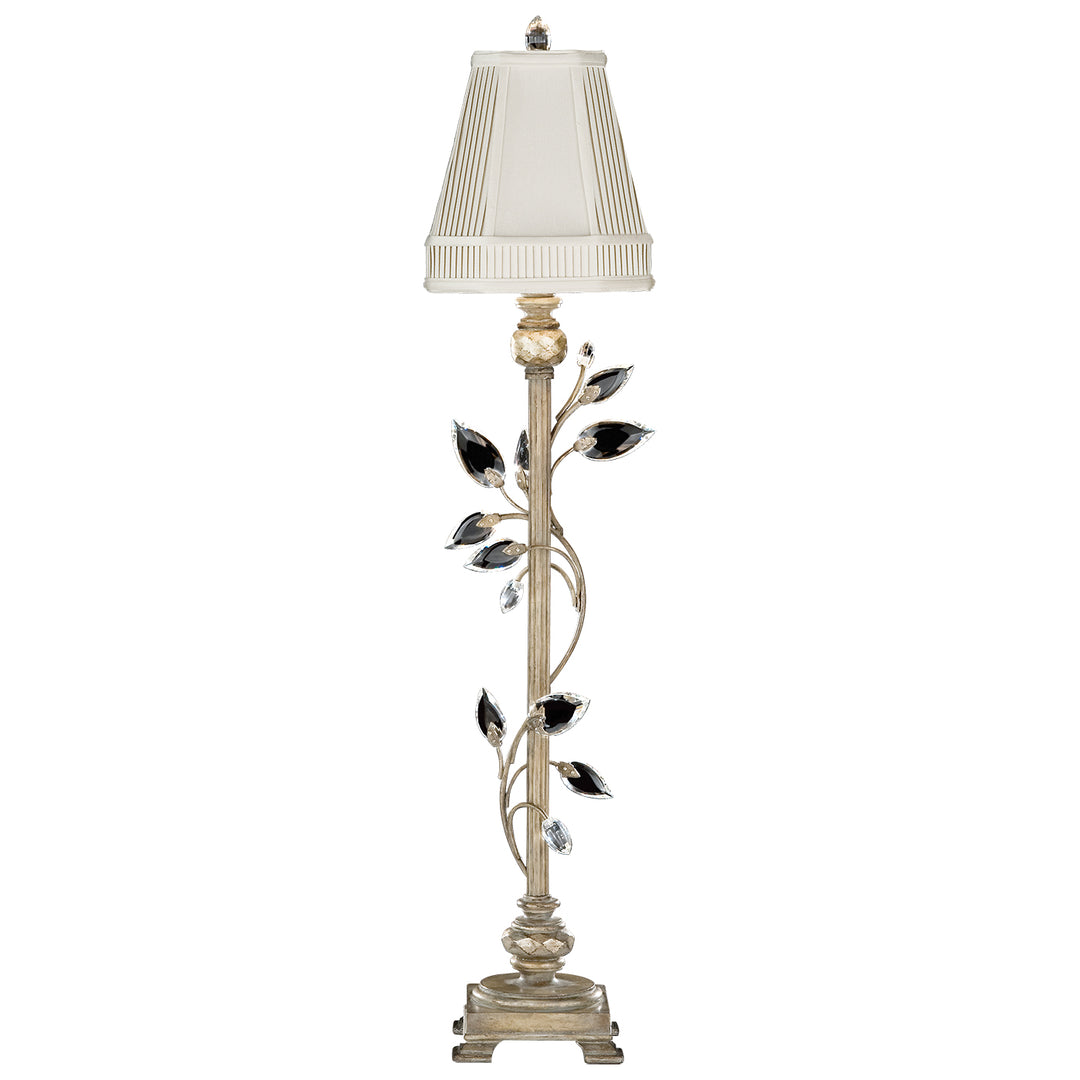 Fine Art Lighting 752915ST Crystal Laurel One Light Console Lamp Lamp Pewter, Nickel, Silver