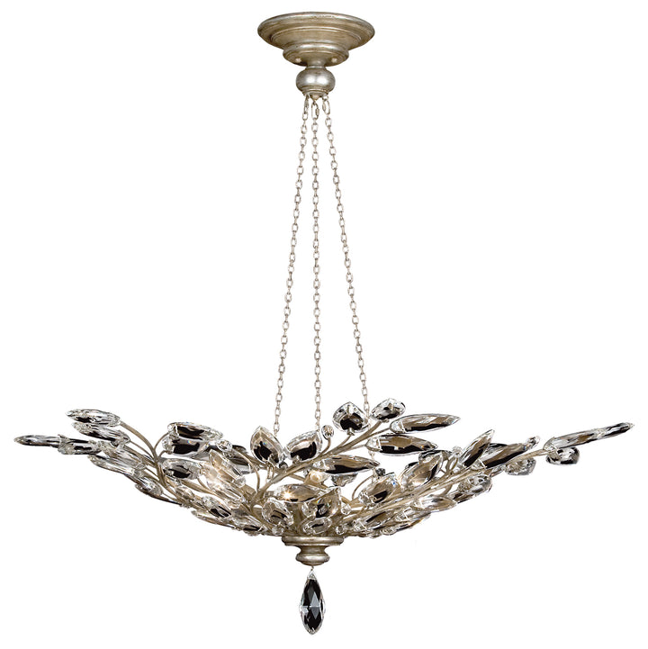Fine Art Crystal Laurel 753740ST Pendant Light - Silver