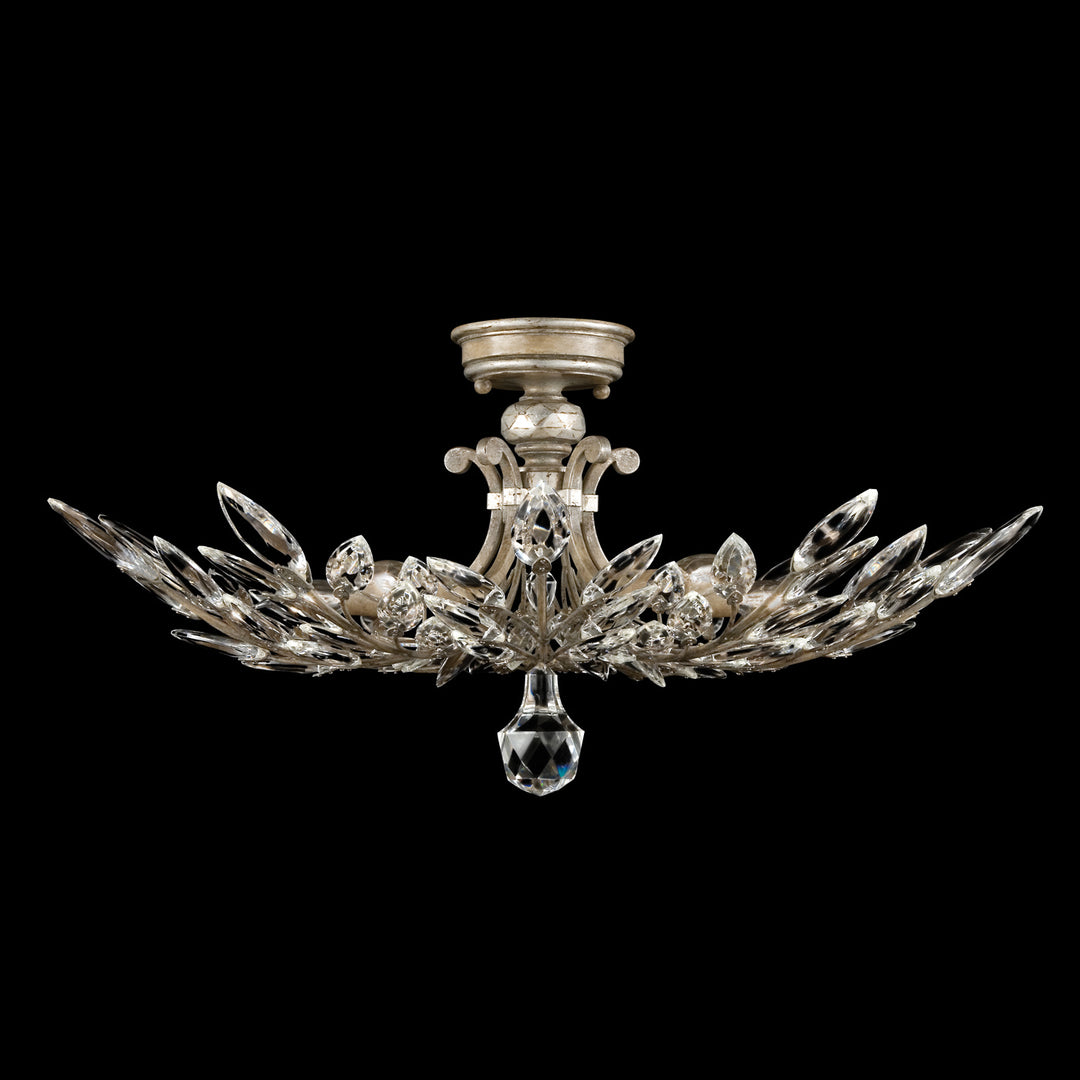 Fine Art Crystal Laurel 753440ST Ceiling Light - Silver