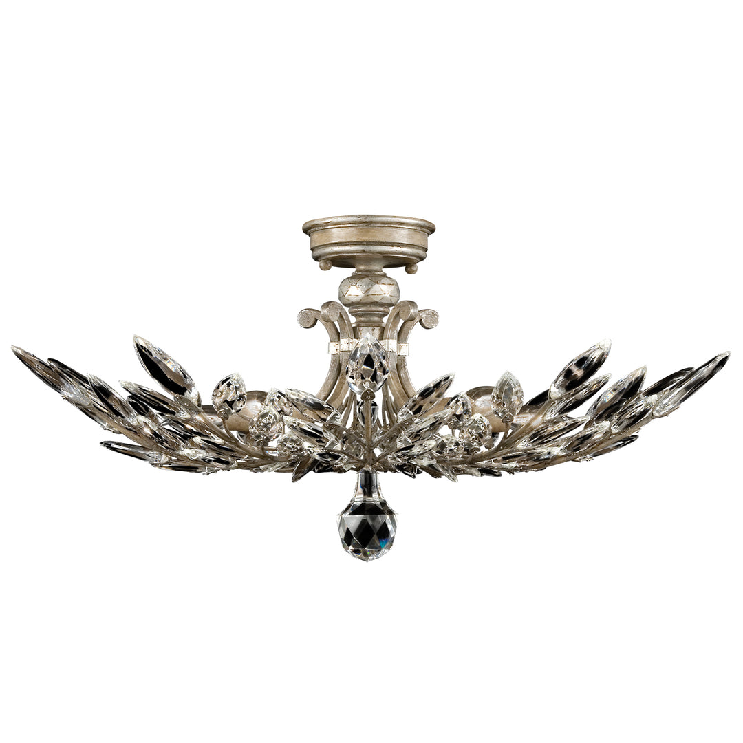 Fine Art Crystal Laurel 753440ST Ceiling Light - Silver