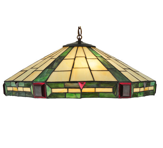 Meyda Tiffany Wilkenson 26556 Pendant Light - Beige Red