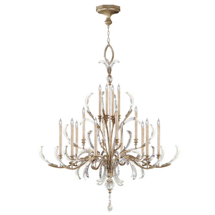 Fine Art Beveled Arcs 739640ST Chandelier Light - Silver