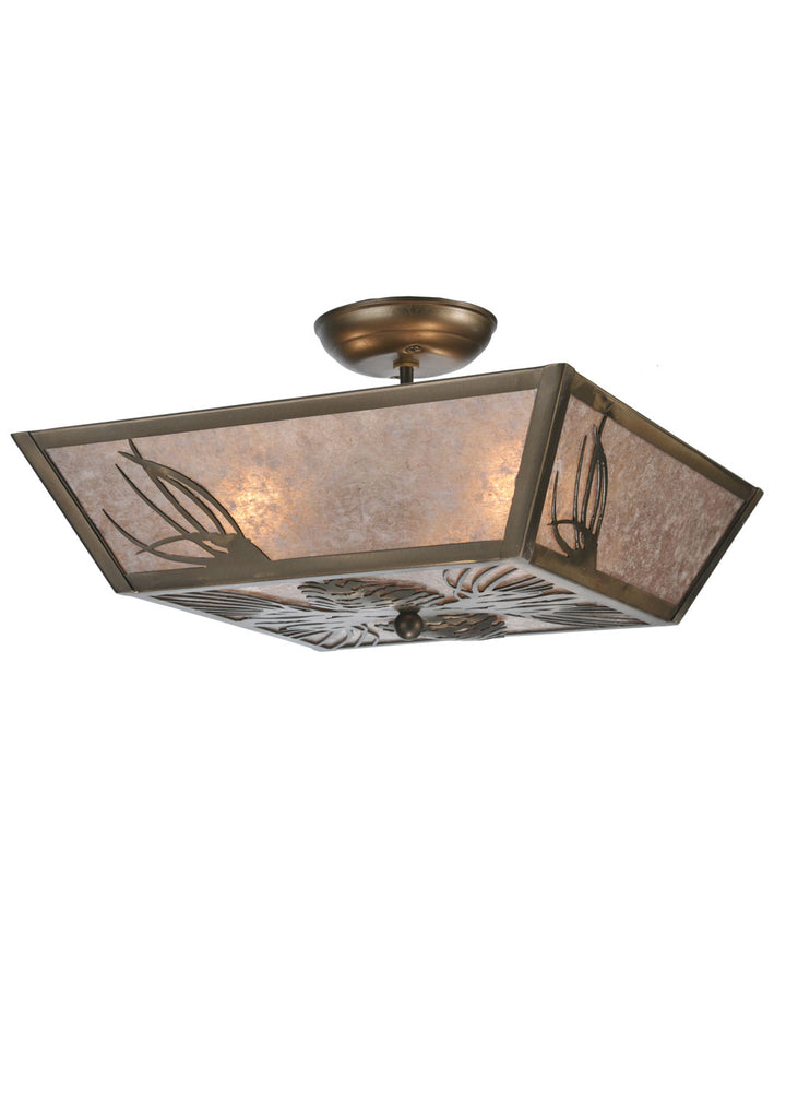 Meyda Tiffany Mountain Pine 106774 Ceiling Light - Antique Copper