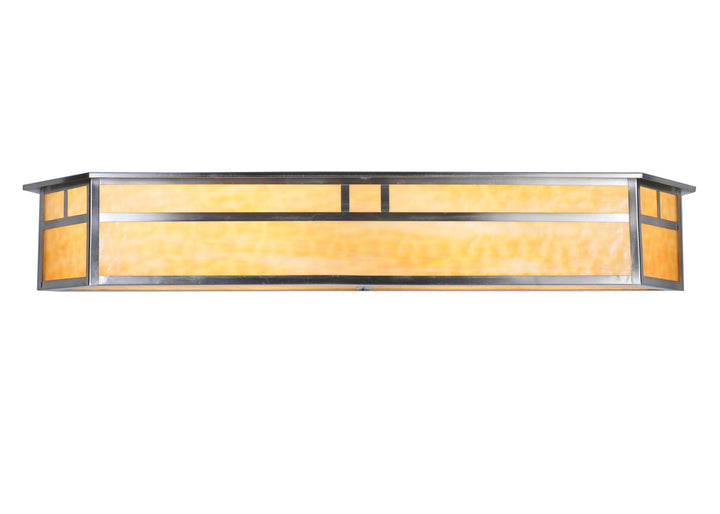 Meyda Tiffany Hyde Park 106393 Bath Vanity Light 39 in. wide - Brushed Nickel