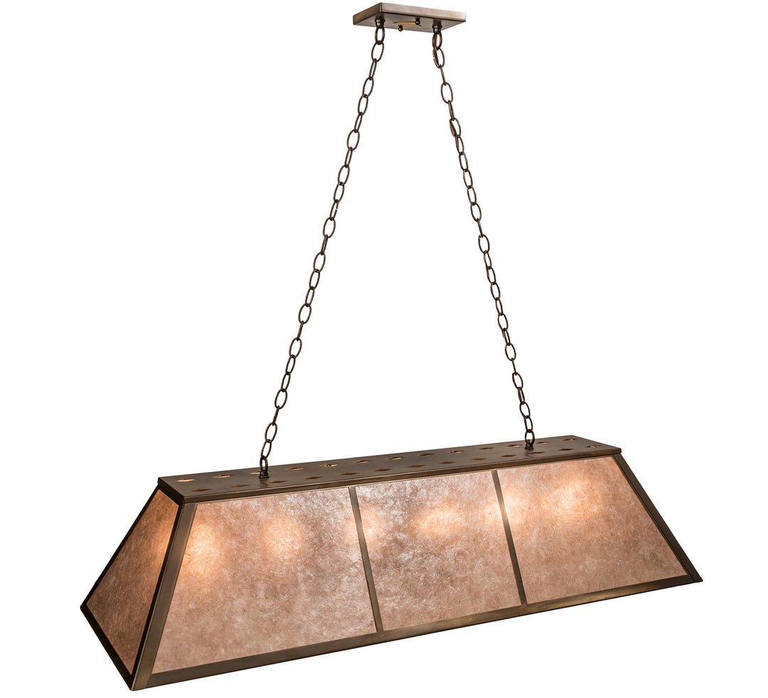 Meyda Tiffany Tri-Panel 106959 Pendant Light - Antique Copper