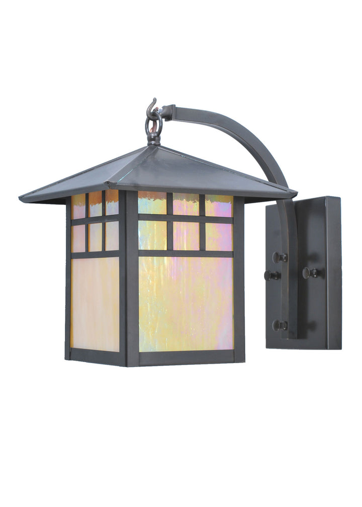 Meyda Tiffany Lighting 106988 Seneca One Light Wall Sconce Outdoor Bronze / Dark