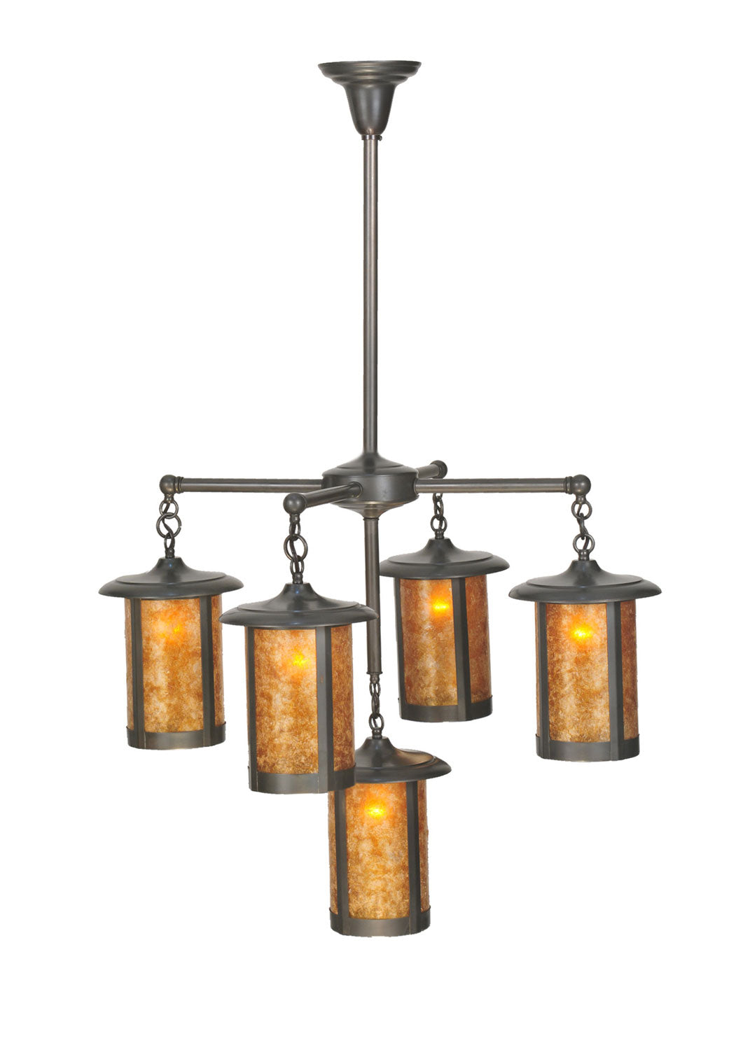 Meyda Tiffany Fulton 14993 Chandelier Light - Wrought Iron