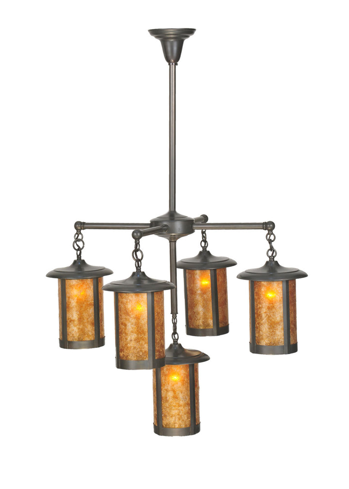Meyda Tiffany Fulton 14993 Chandelier Light - Wrought Iron