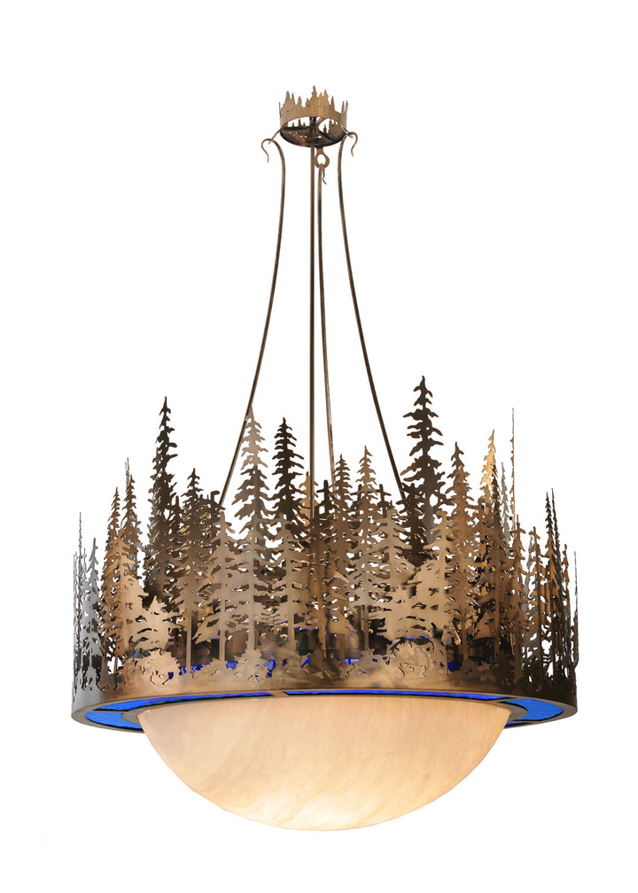 Meyda Tiffany Pine Lake 81179 Pendant Light - Craftsman Brown