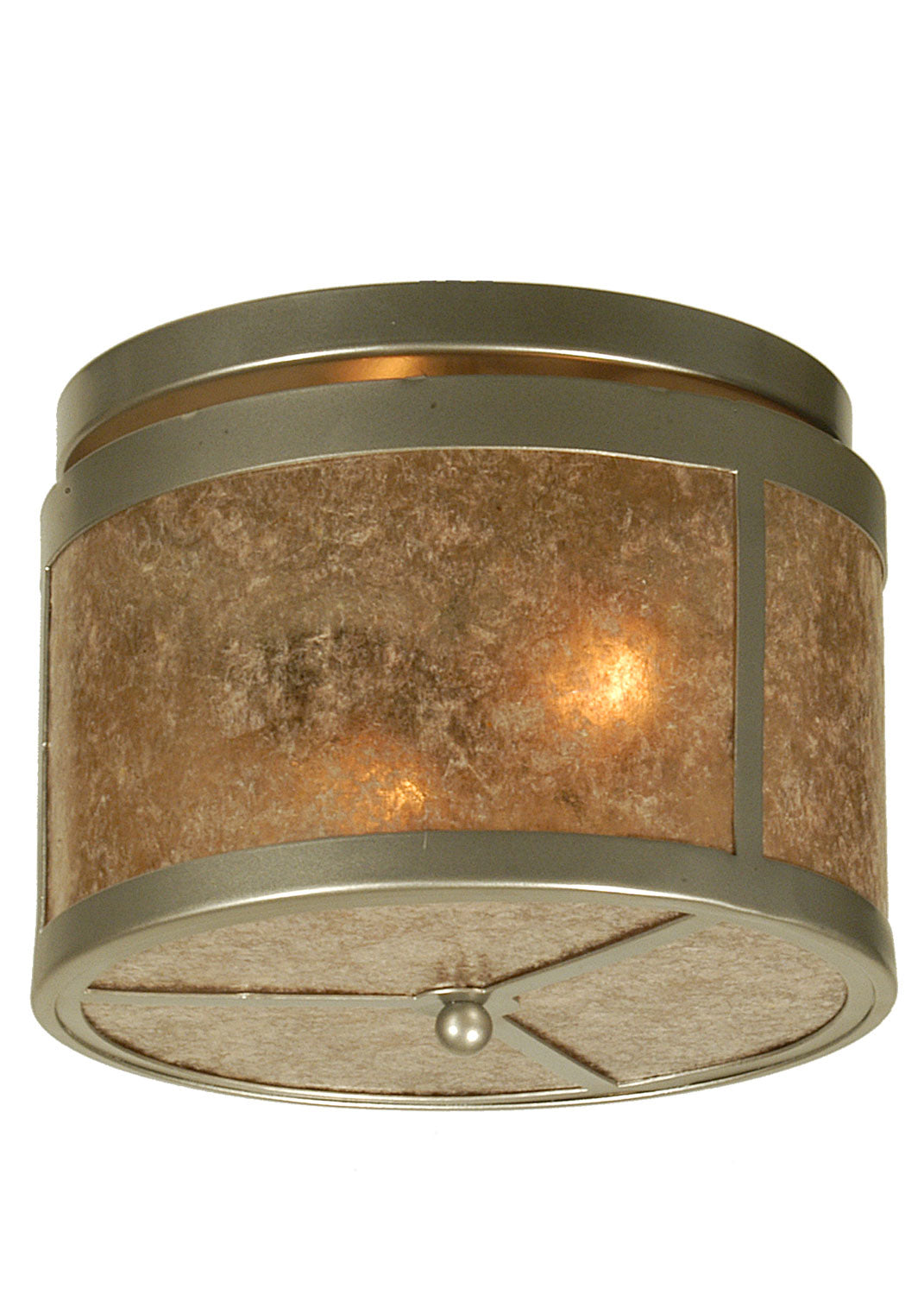 Meyda Tiffany Smythe Craftsman 81663 Ceiling Light - Nickel