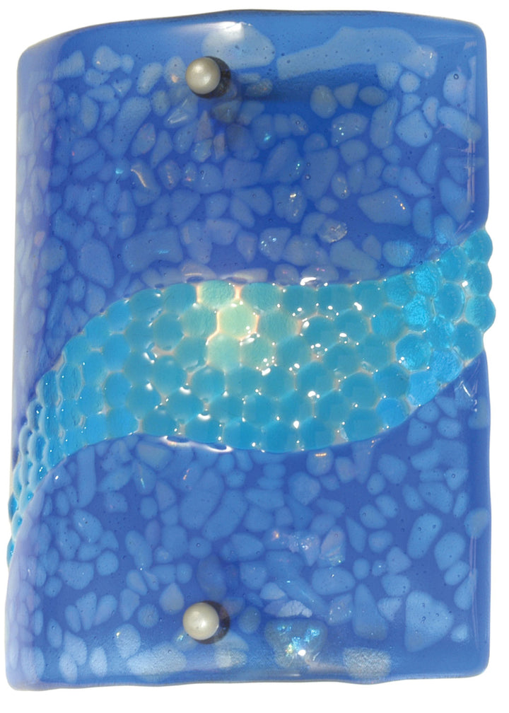 Meyda Tiffany Metro Fusion 81667 Wall Light - Blue/Pebbles