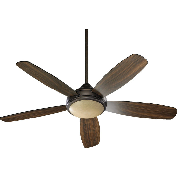 Quorum Colton 36525-986 Ceiling Fan 52 in. - Oiled Bronze, Oiled Bronze/Walnut