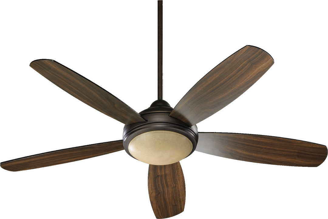 Quorum Colton 36525-986 Ceiling Fan 52 in. - Oiled Bronze, Oiled Bronze/Walnut