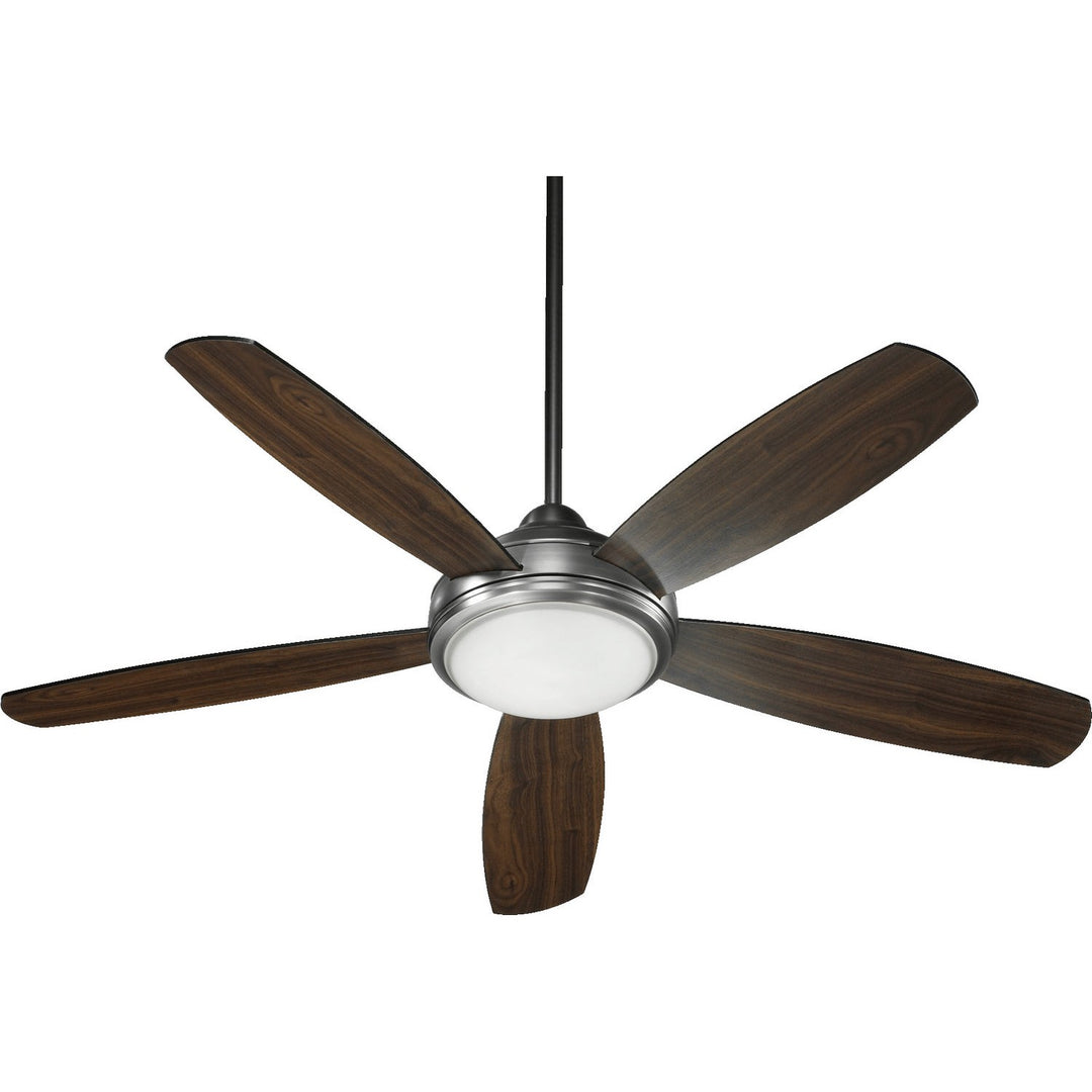 Quorum 36525-992 Ceiling Fan 52 in. - Antique Silver,