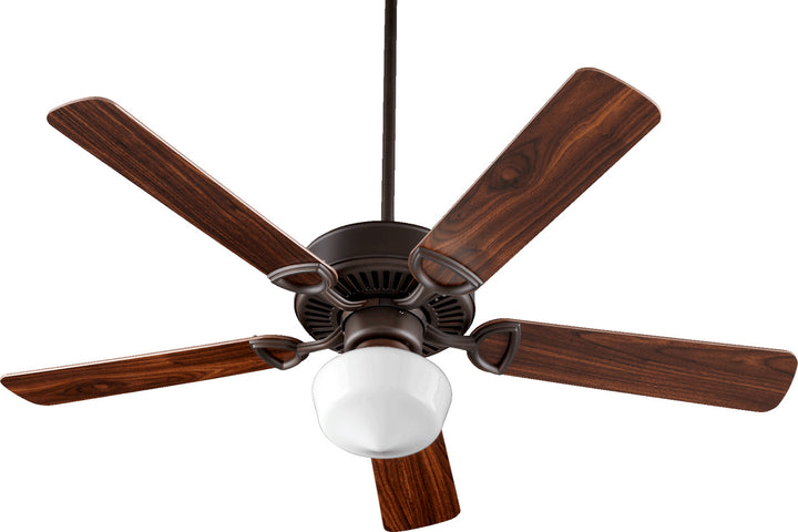 Quorum ESTATE 43525-86 Ceiling Fan 52 in. - Oiled Bronze, Oiled Bronze/Walnut