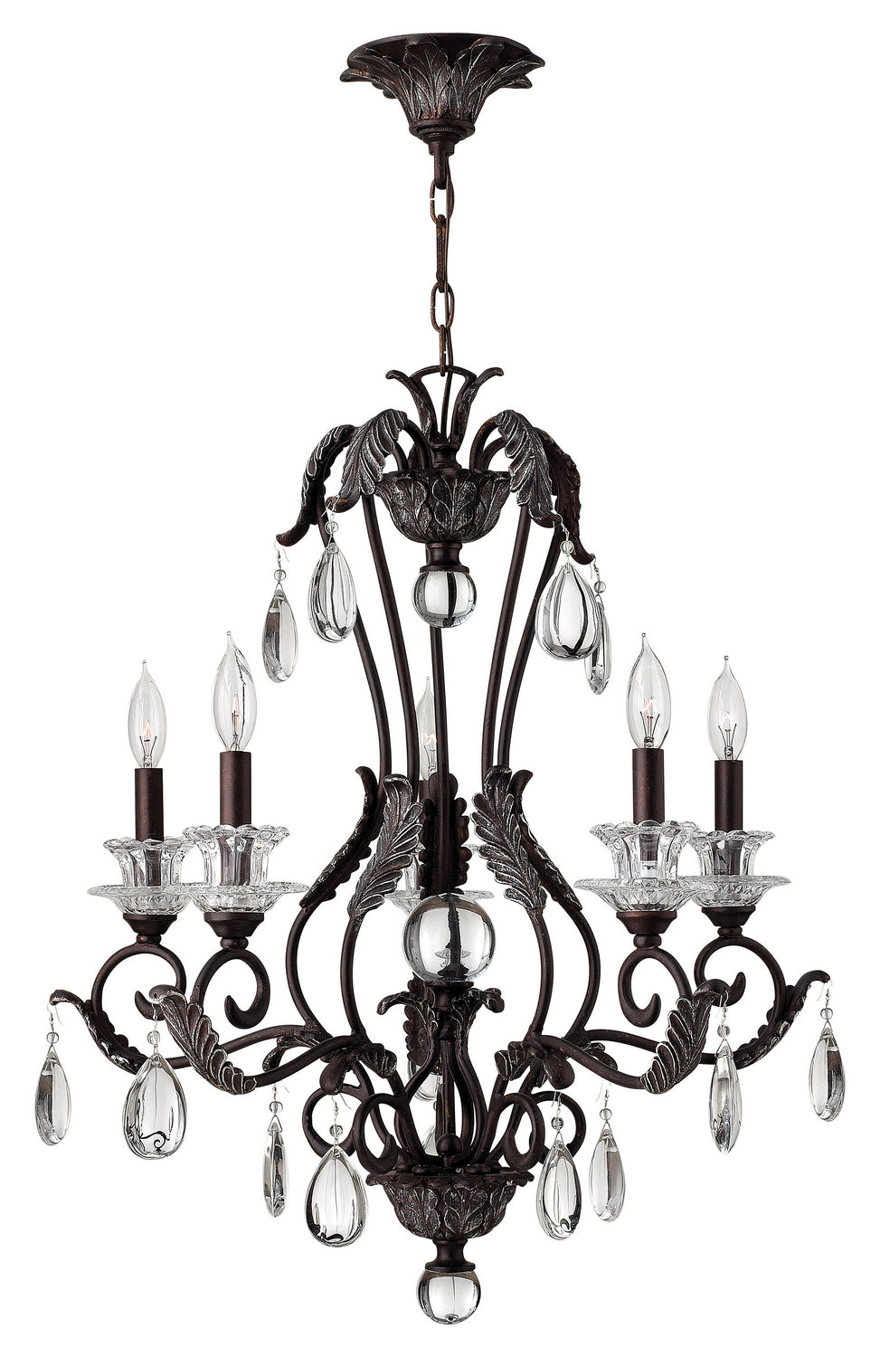 Hinkley Marcellina 4405GR Chandelier Light - Golden Bronze