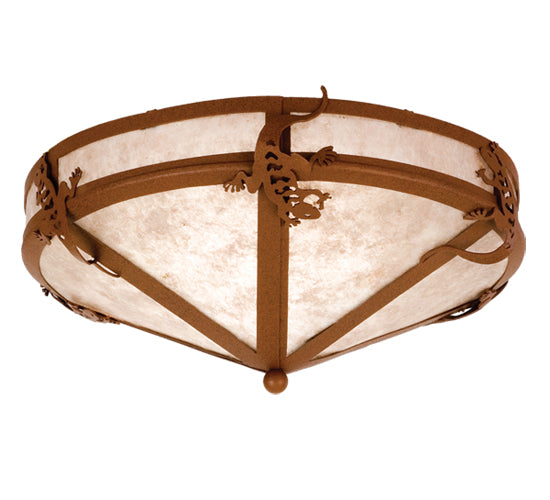 Meyda Tiffany Gecko 26875 Ceiling Light - Rust