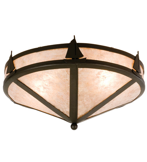 Meyda Tiffany Sailboat 26879 Ceiling Light - Timeless Bronze