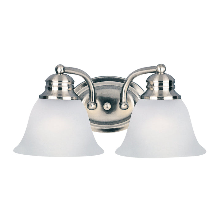 Maxim Malaga 2687FTSN Bath Vanity Light 14 in. wide - Satin Nickel