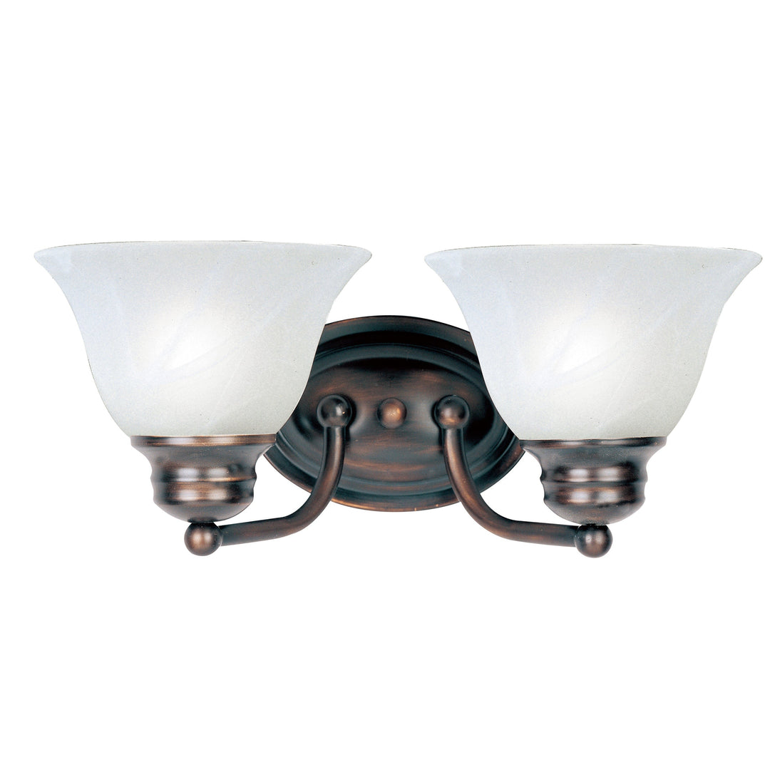 Maxim Malaga 2687MROI Bath Vanity Light 14 in. wide - Oil Rubbed Bronze