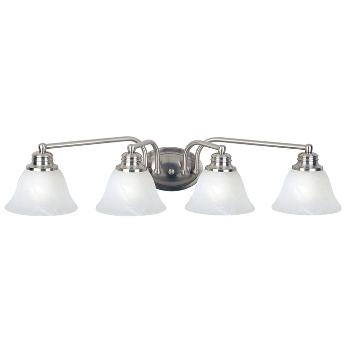 Maxim Malaga 2689MRSN Bath Vanity Light 29 in. wide - Satin Nickel