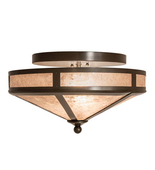 Meyda Tiffany Craftsman 26919 Ceiling Light - Timeless Bronze